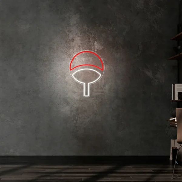 Neón Logo Uchiha