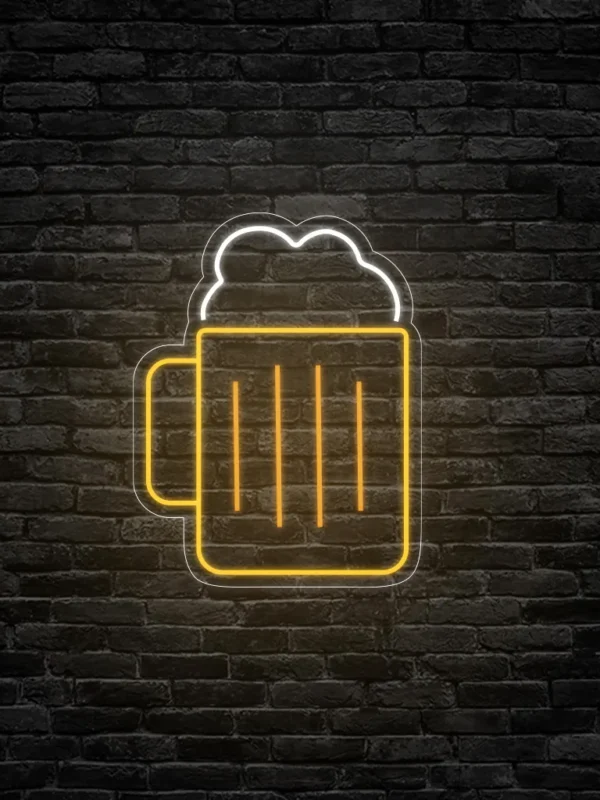 Neón Jarra de Cerveza