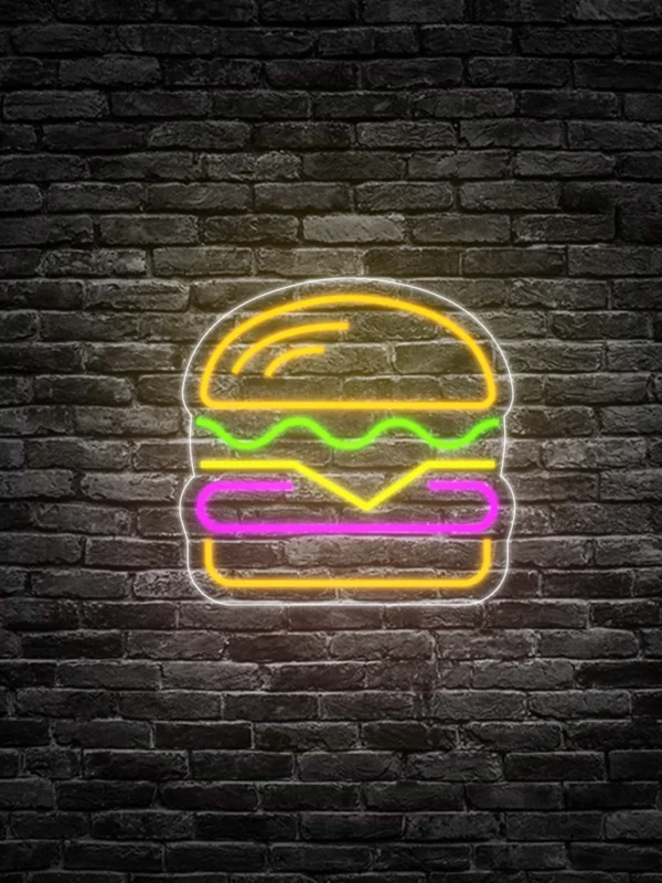 Neón Hamburguesa