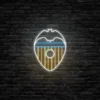 Neón Escudo Valencia F.C