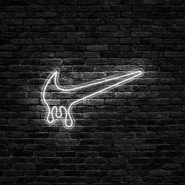 Neon logo Nike
