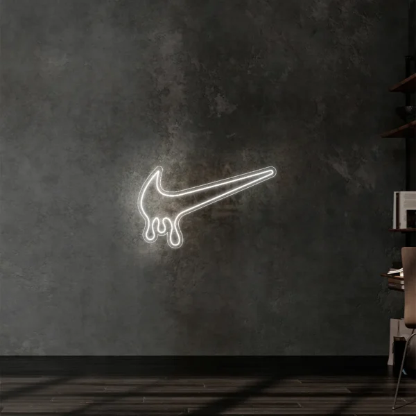 Neon logo Nike