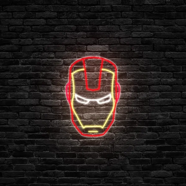 Neón Iron Man