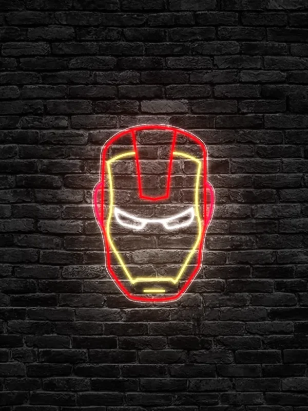 Neón Iron Man